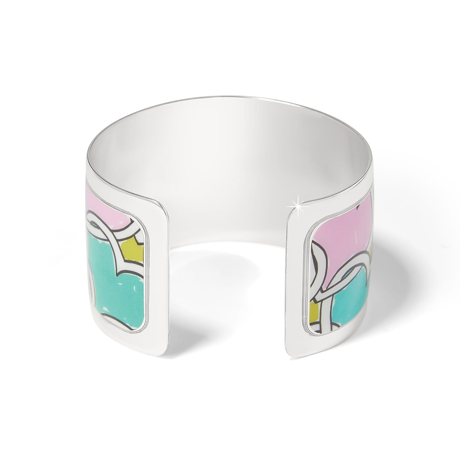 Pop Appeal Heartfelt Hues Cuff Bracelet - Image 2