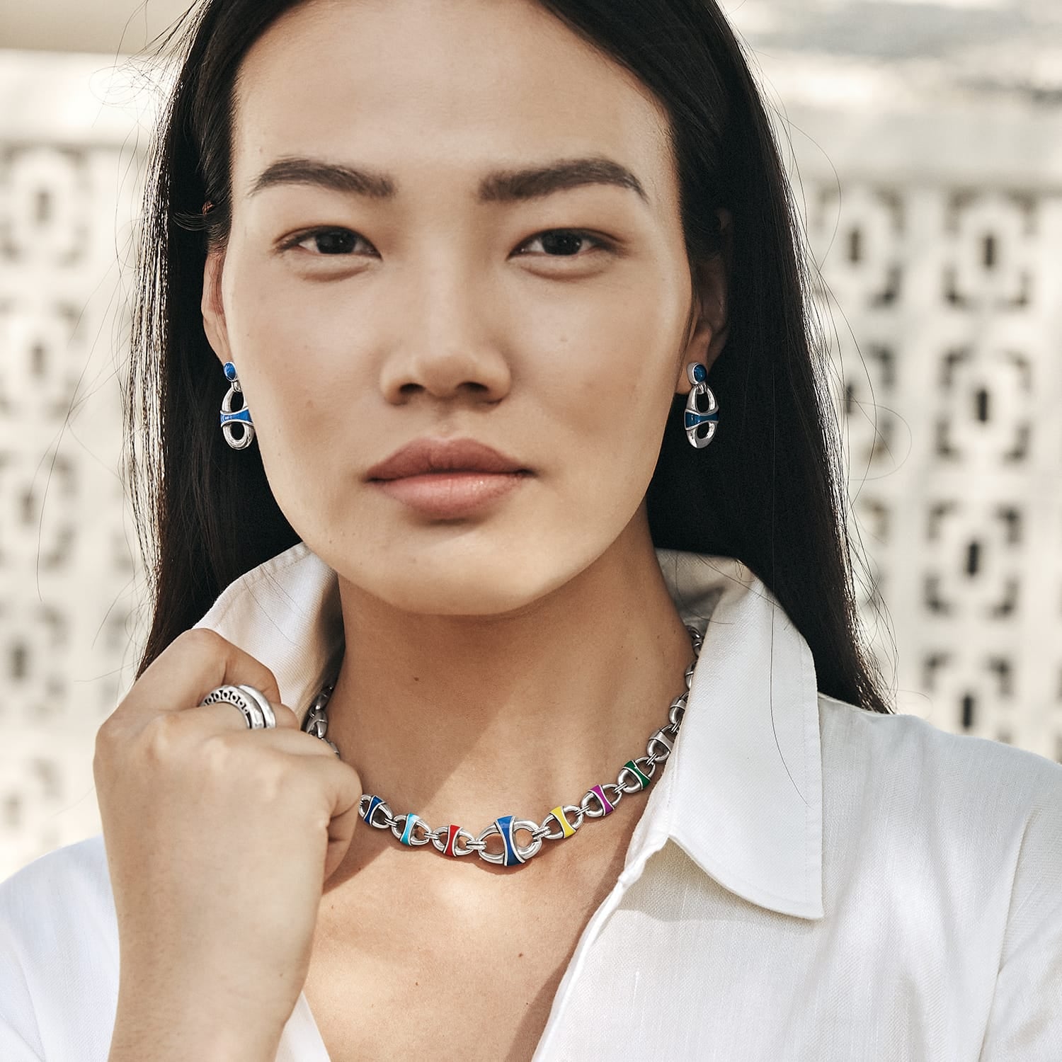 Portofino Link Reversible Necklace - Image 6