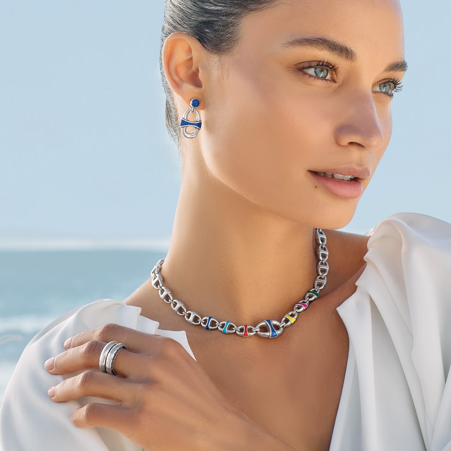 Portofino Link Reversible Necklace - Image 7