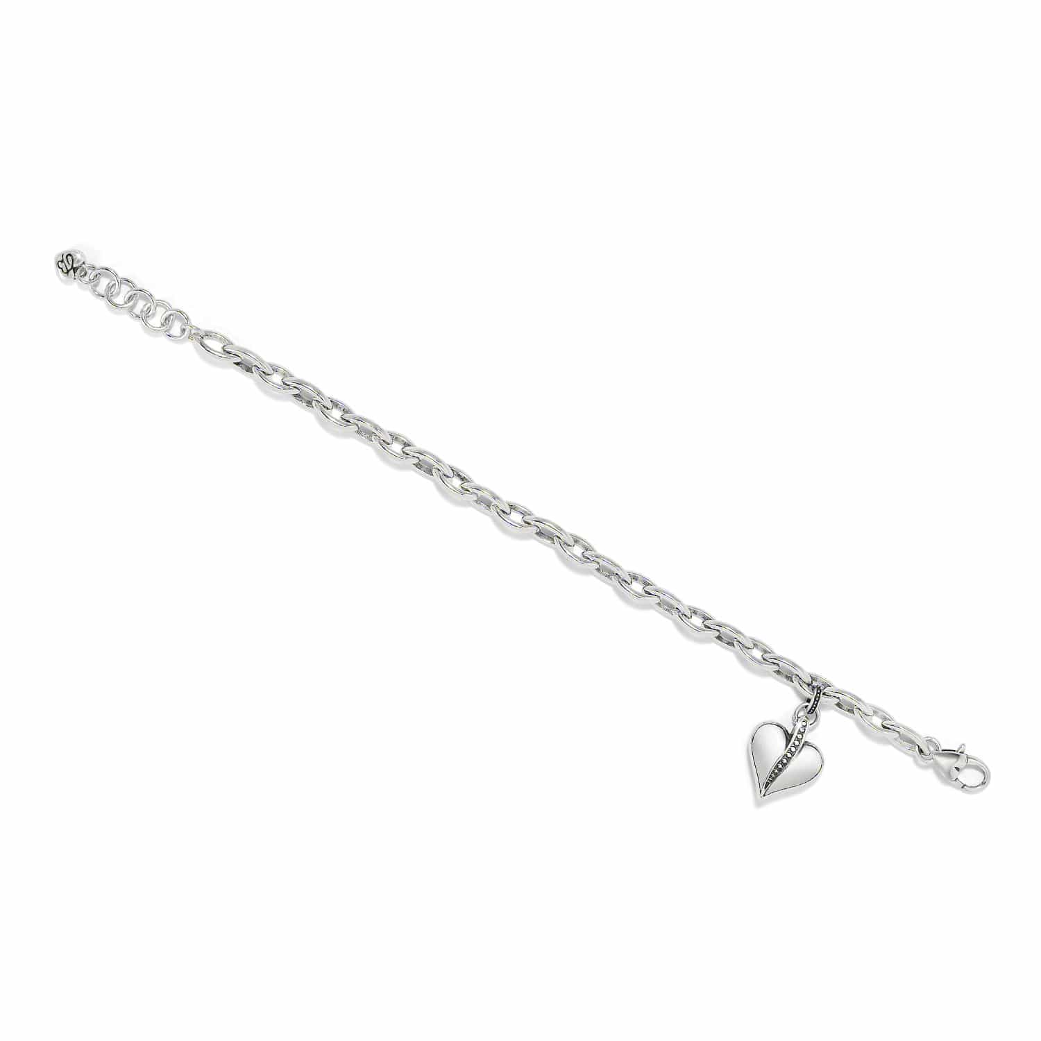 Precious Heart Two Tone Bracelet - Image 2