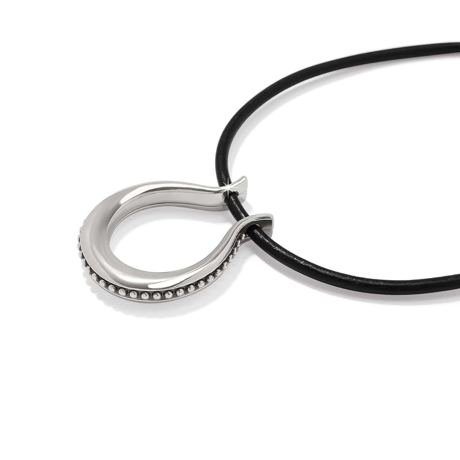 Pretty Tough Arch Leather Necklace - Image 2