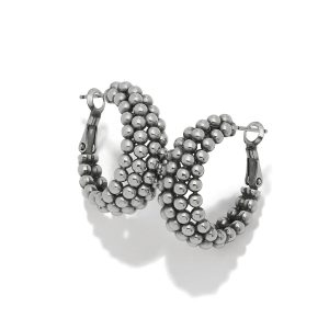 Pretty Tough Blossom Hoop Earrings
