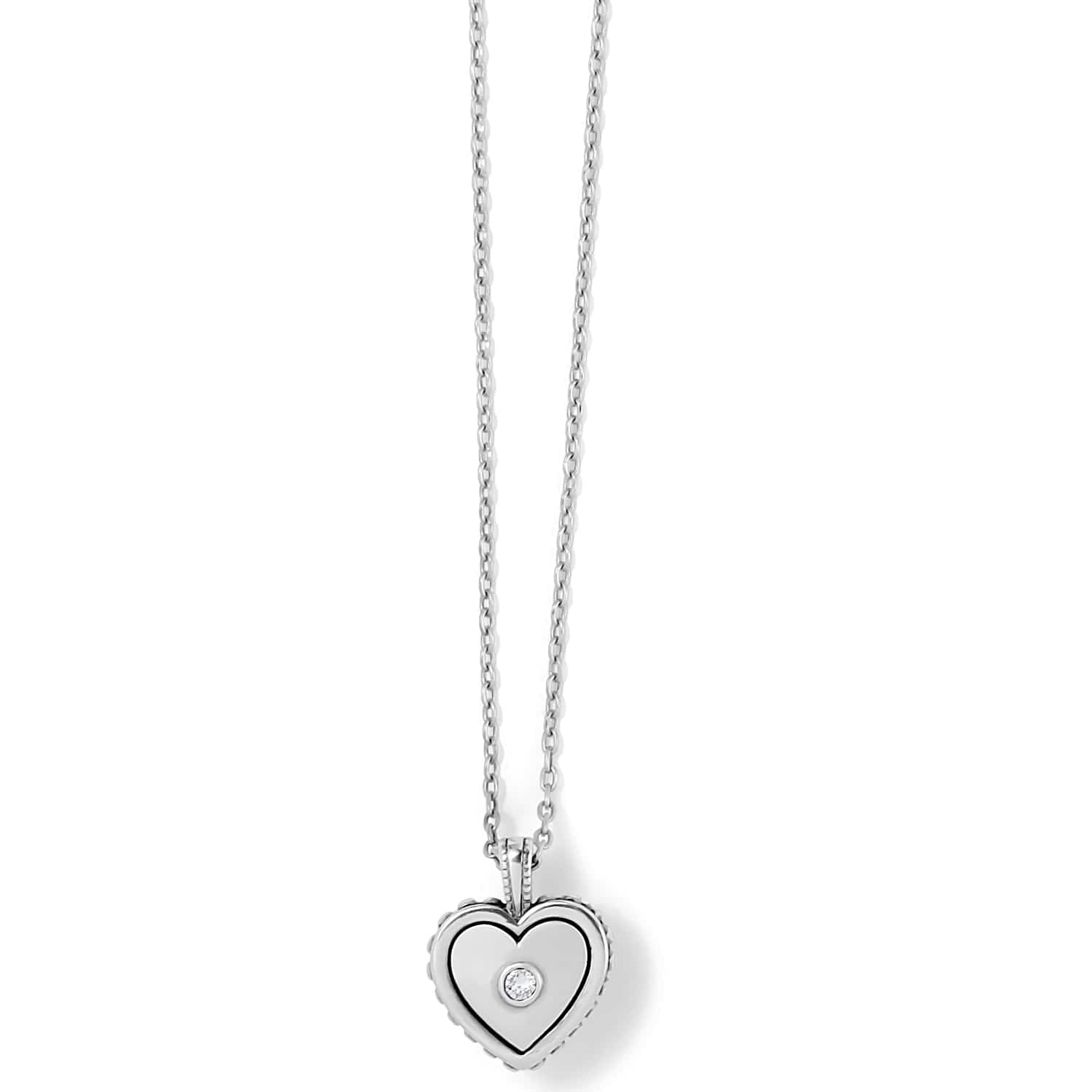 Pretty Tough Bold Heart Petite Necklace - Image 2