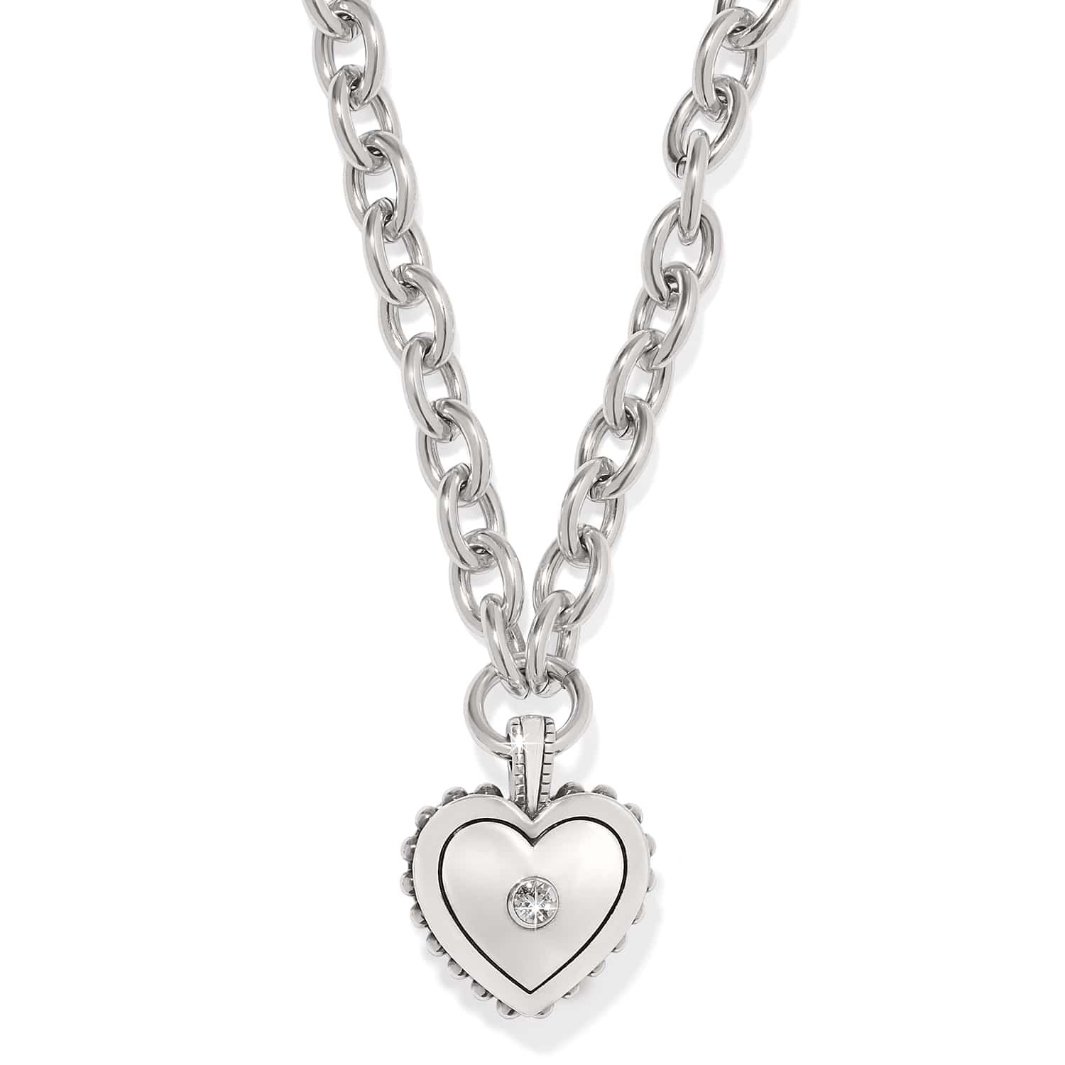 Pretty Tough Bold Two Tone Necklace - Image 2