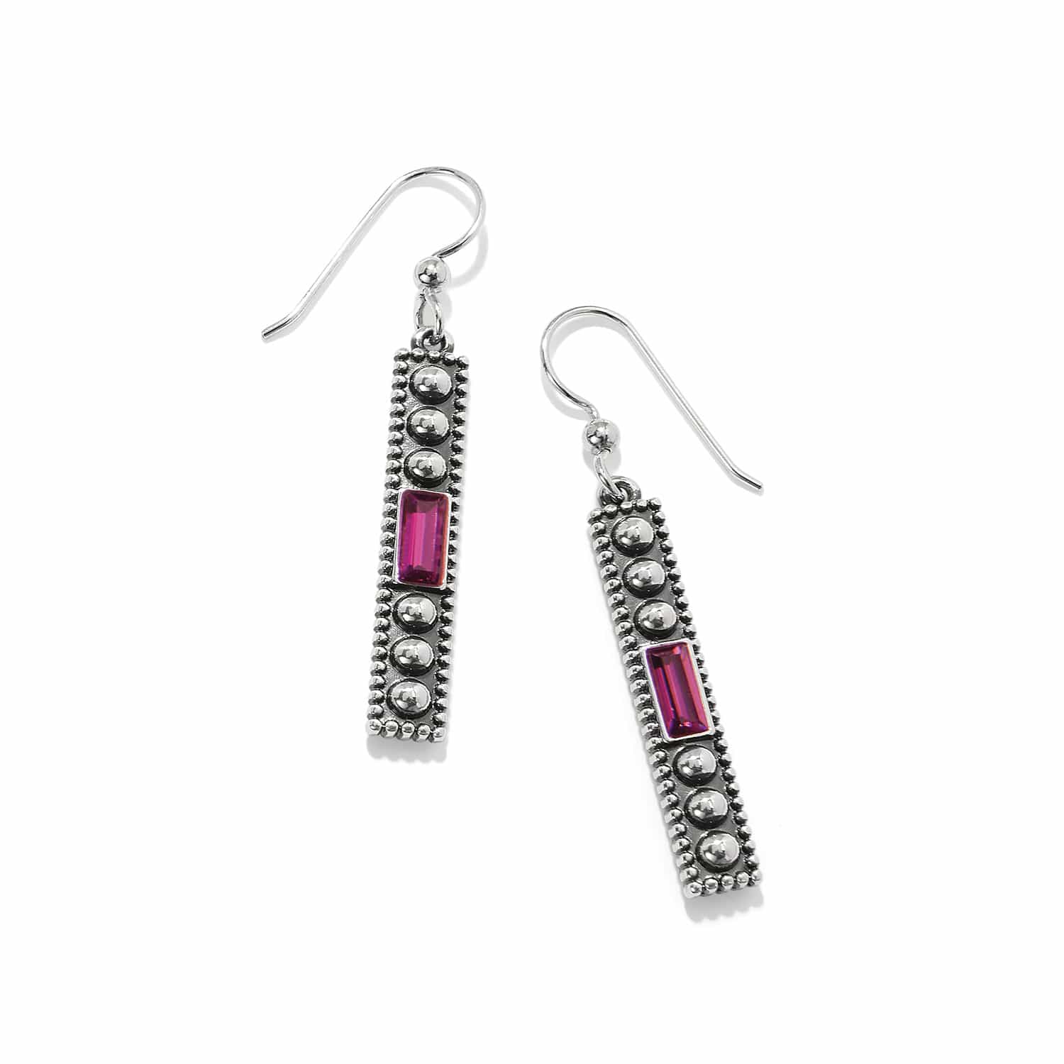 Pretty Tough Gem French Wire Earrings - Image 3