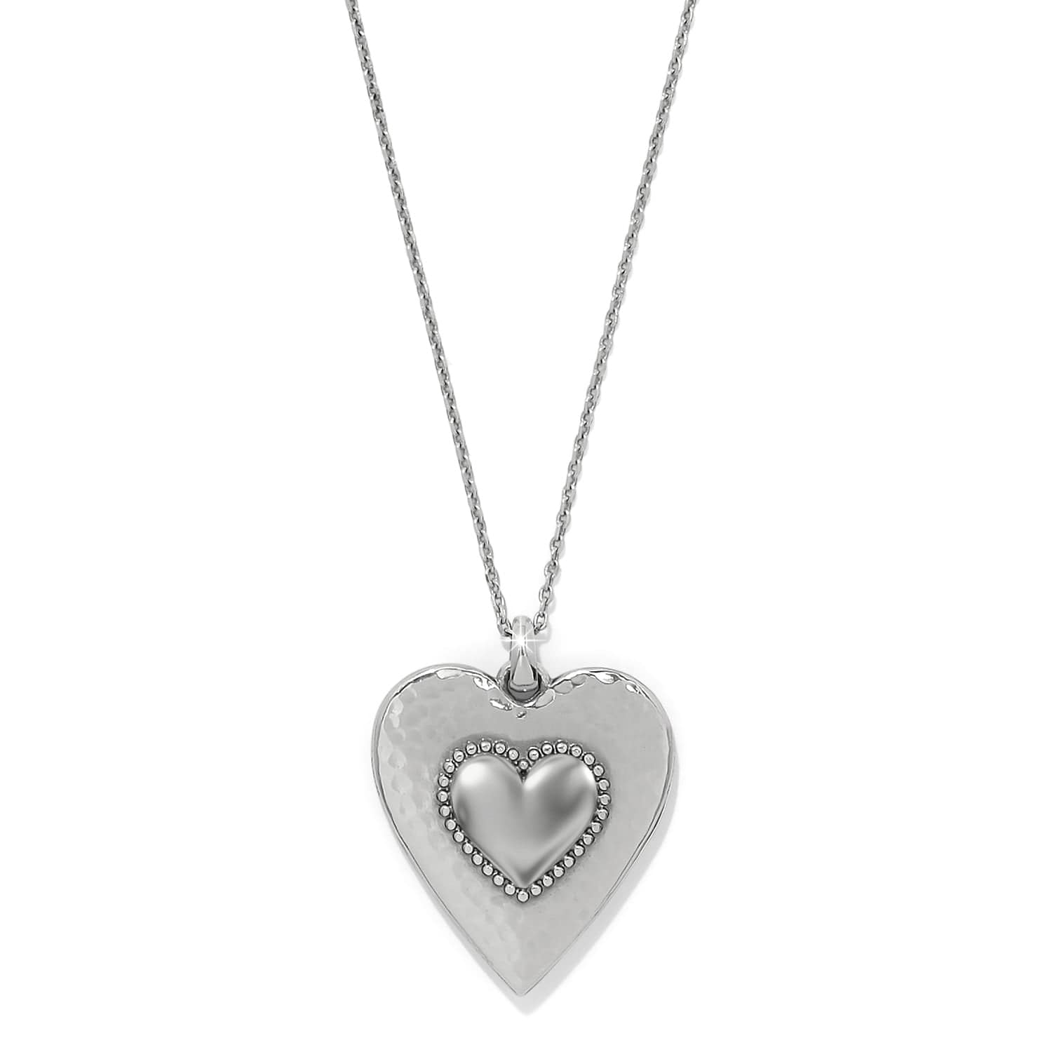 Pretty Tough Gem Heart Necklace - Image 2
