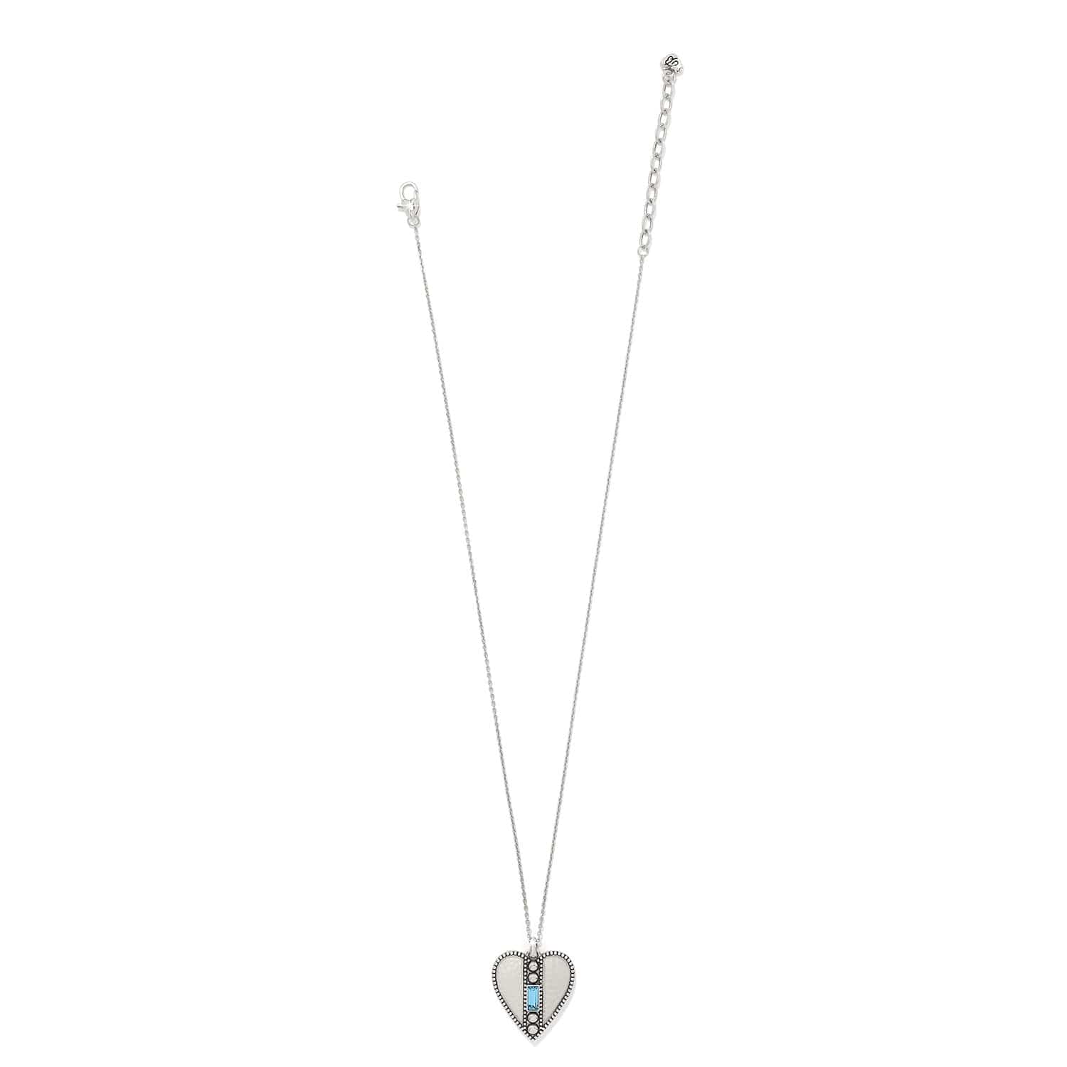 Pretty Tough Gem Heart Necklace - Image 6