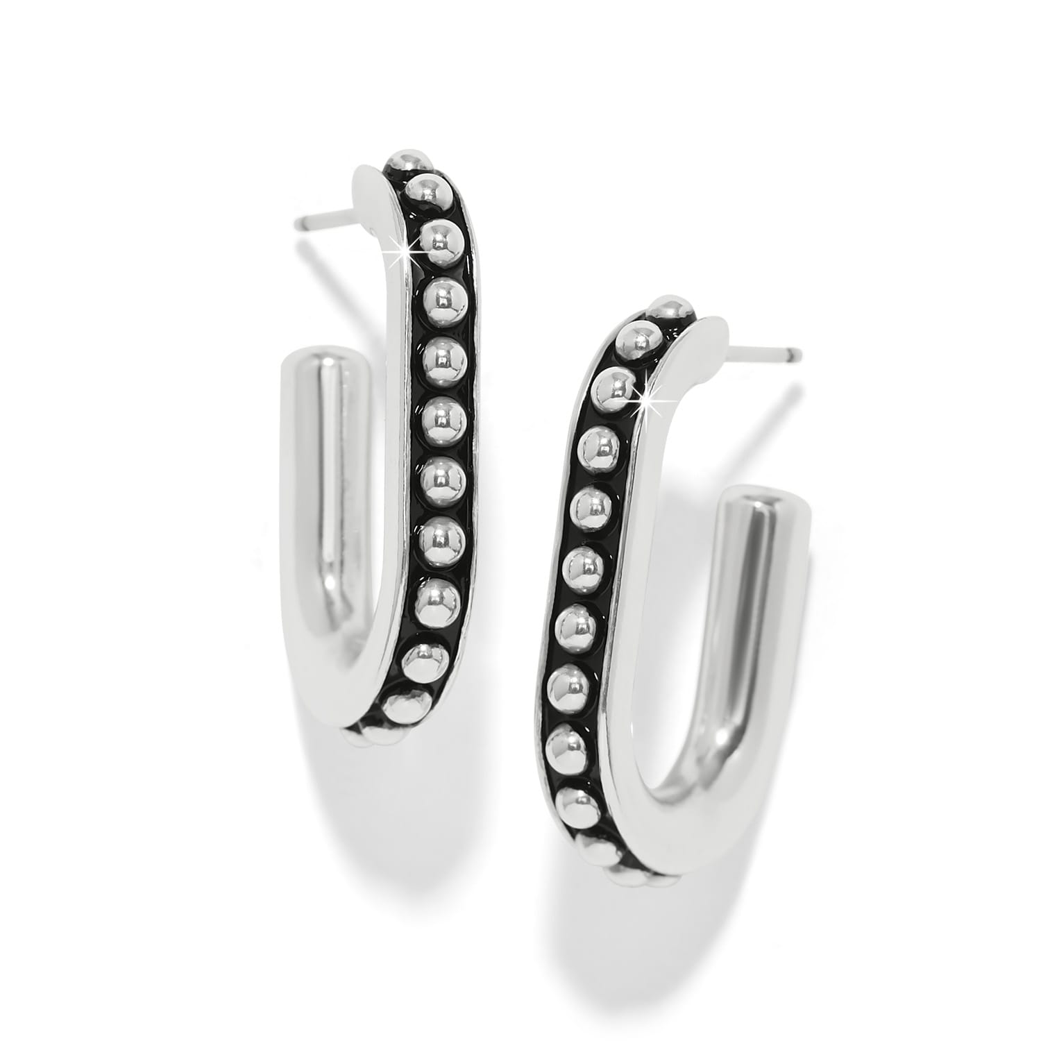 Pretty Tough Link Hoop Earrings
