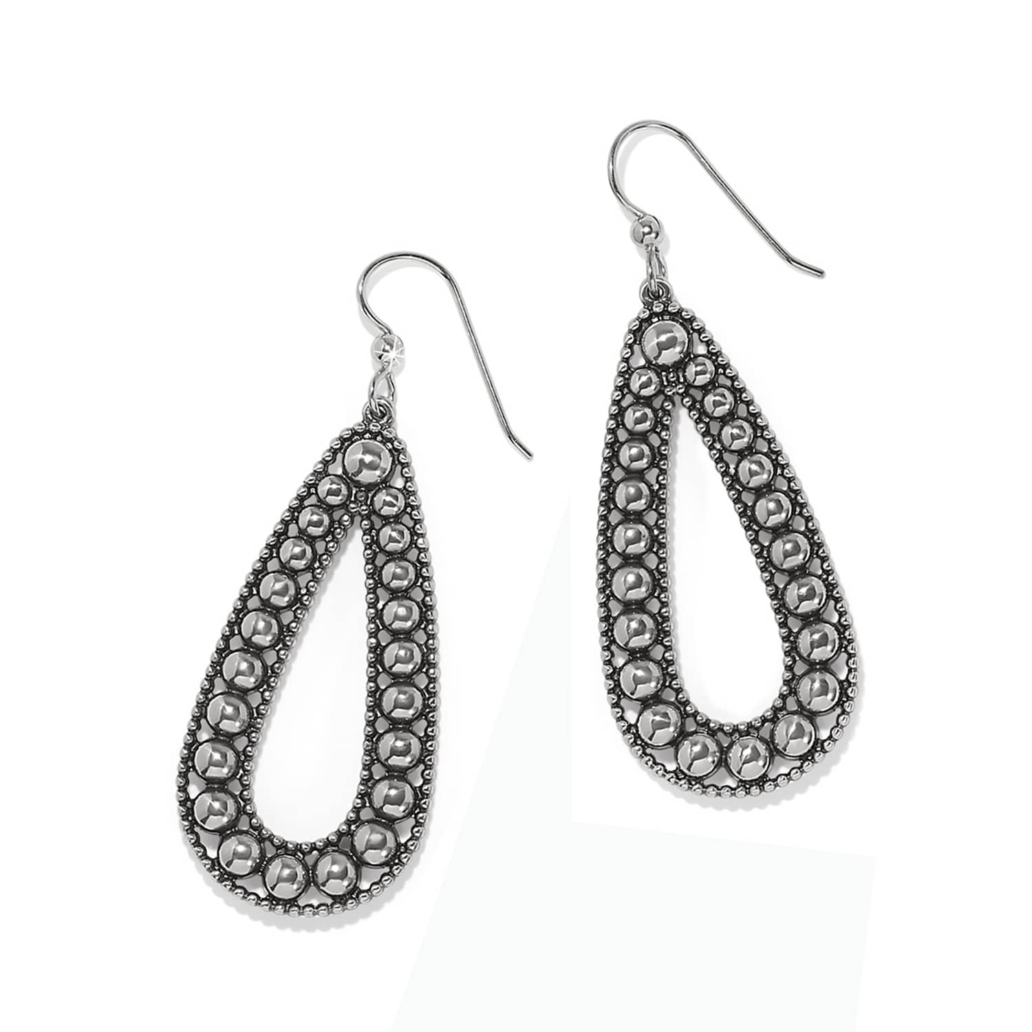 Pretty Tough Pierced Tear Drop Earrings - Image 2