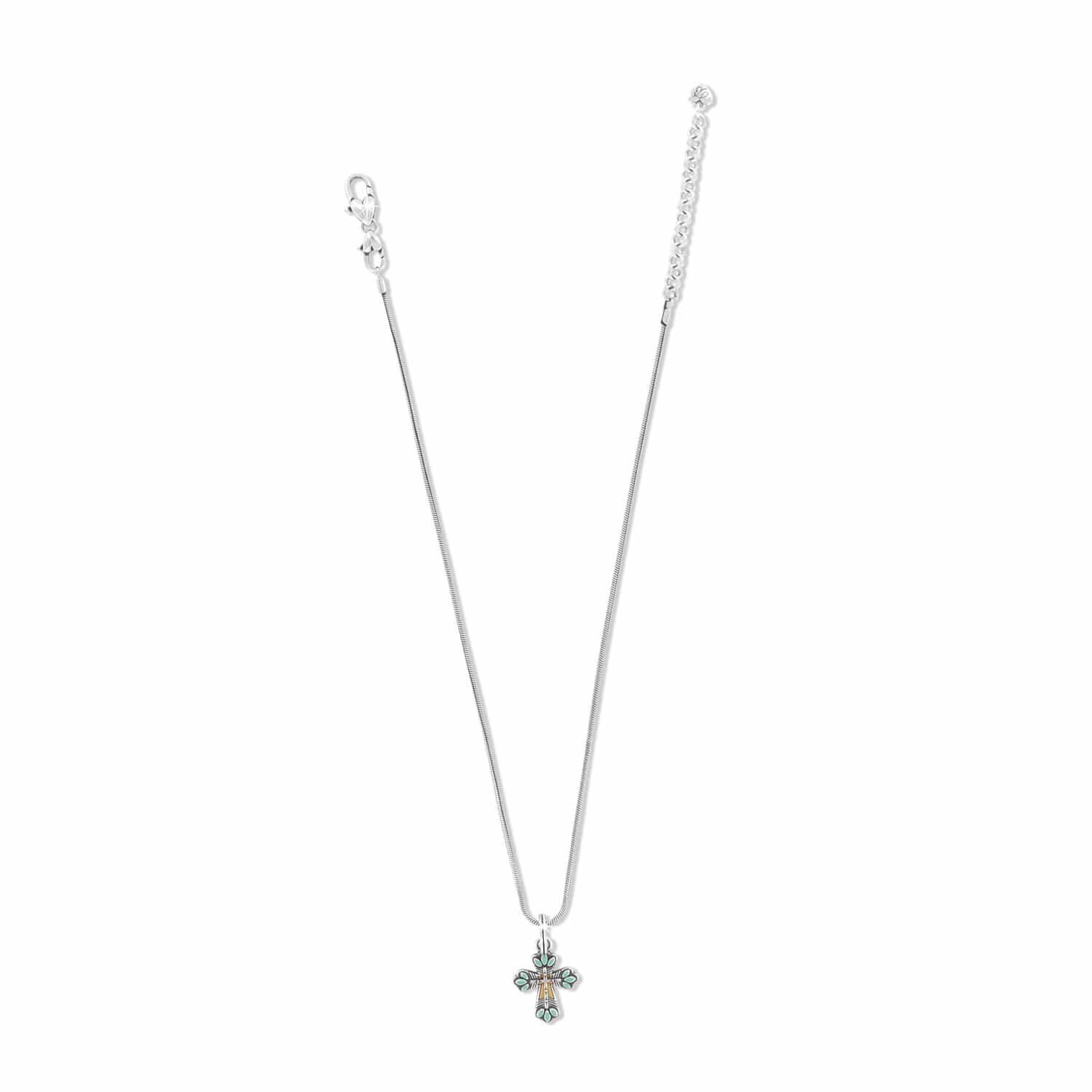 Pueblo Cross Charm Necklace - Image 3