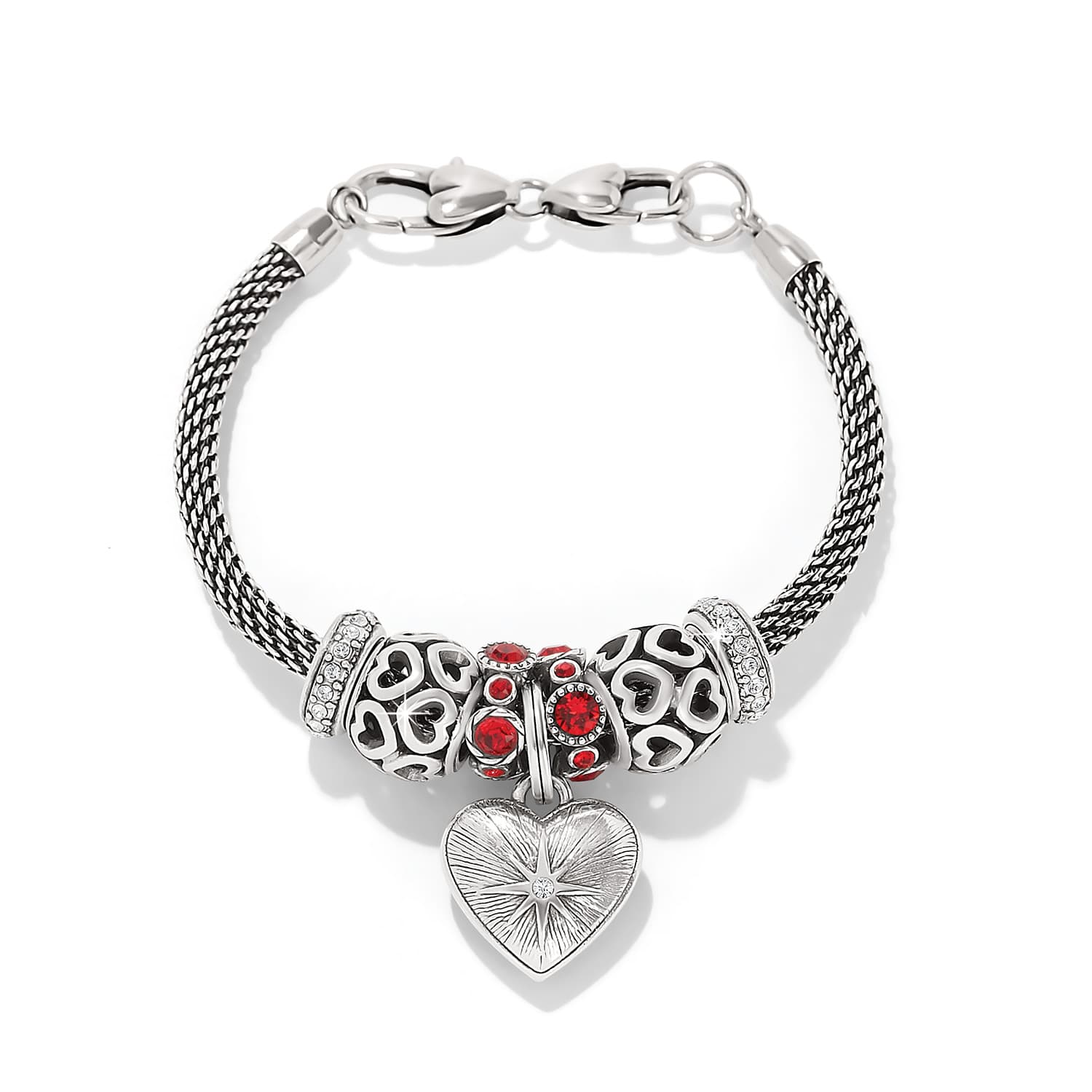 Red Heart Charm Bracelet - Image 2