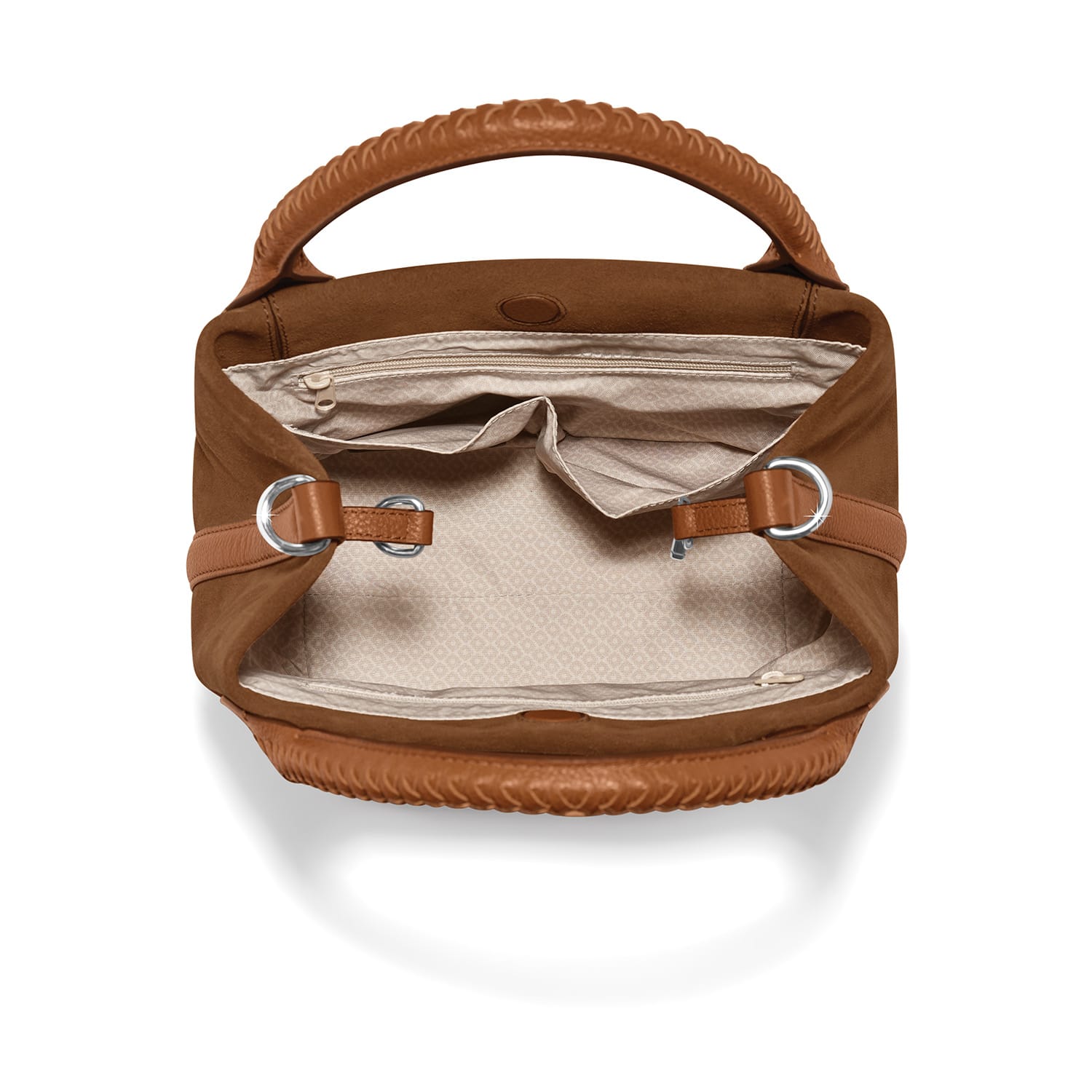 Reina Suede Medium Tote - Image 6
