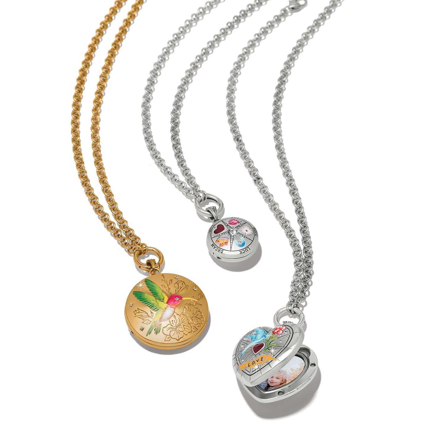Reverie Bluebird Locket Necklace - Image 5