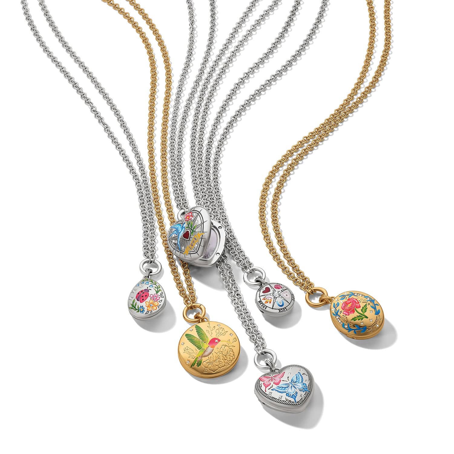 Reverie Butterfly Locket Necklace - Image 6
