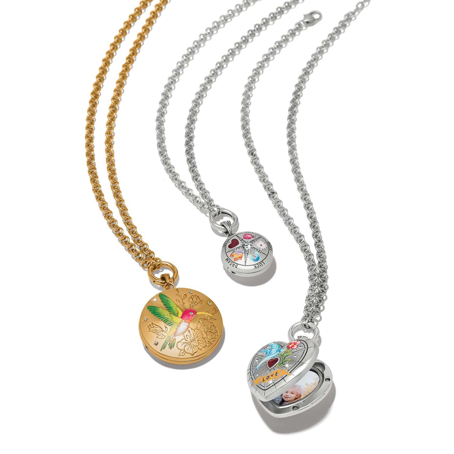 Reverie Emblem Locket Necklace - Image 4