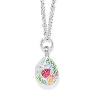 Reverie Ladybug Locket Necklace