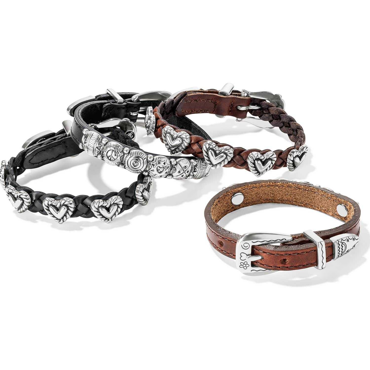 Roped Heart Braid Bandit Bracelet - Image 4