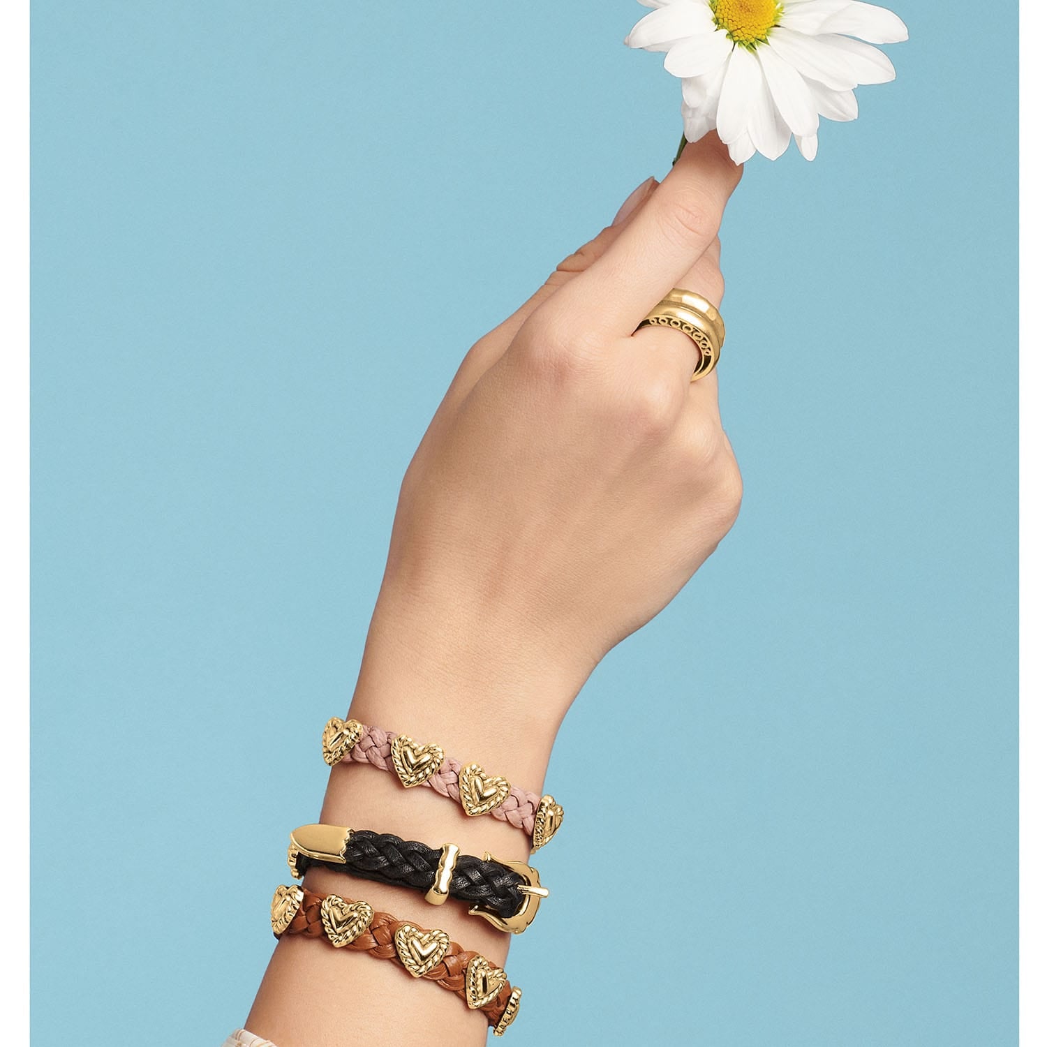 Roped Heart Braid Bandit Bracelet - Image 29
