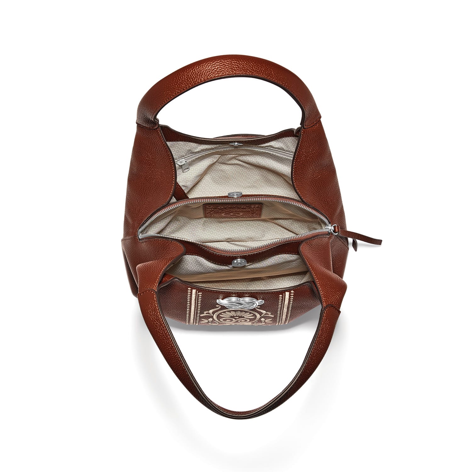Selene Embroidered Shoulder Bag - Image 7