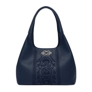 Selene Embroidered Shoulder Bag