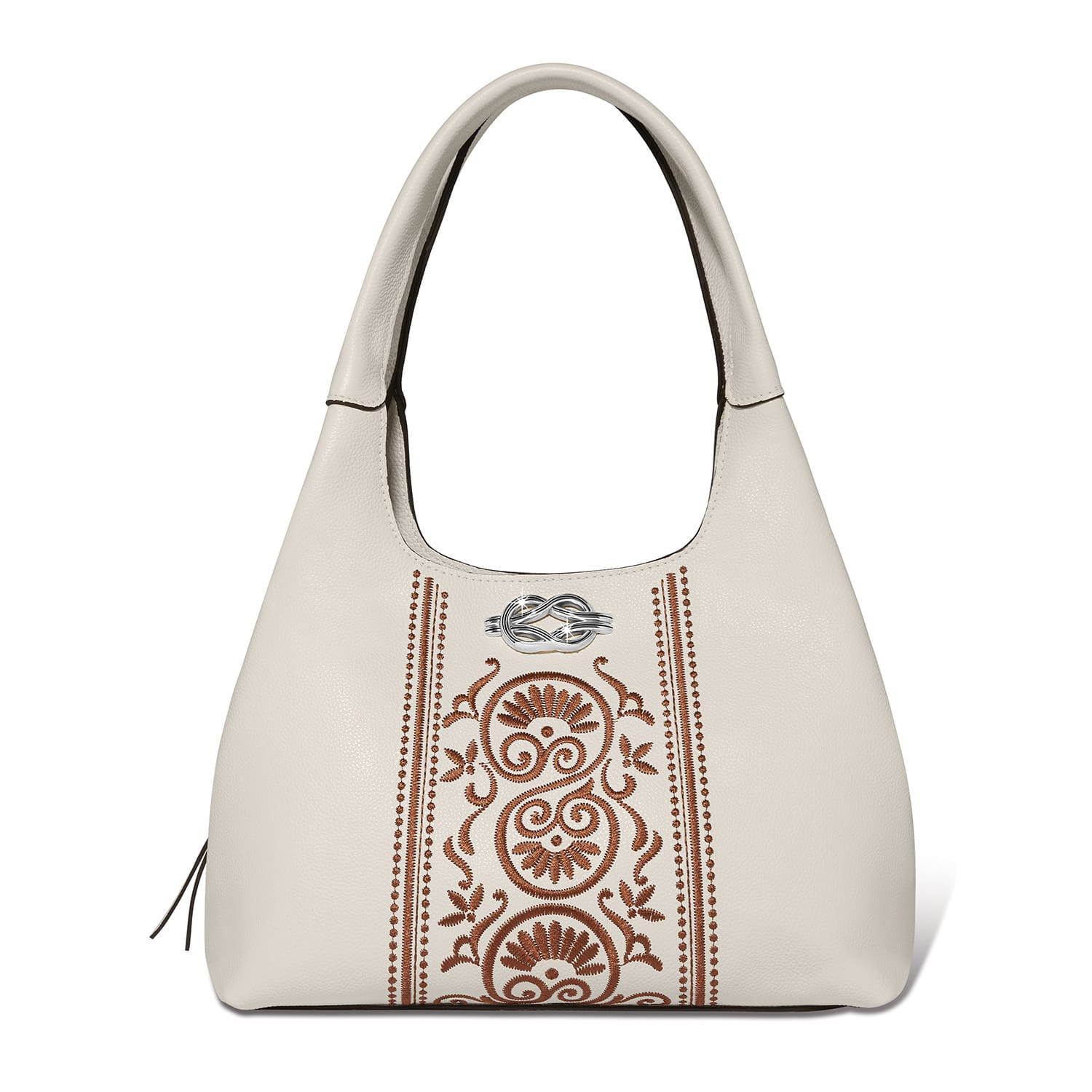 Selene Embroidered Shoulder Bag - Image 10