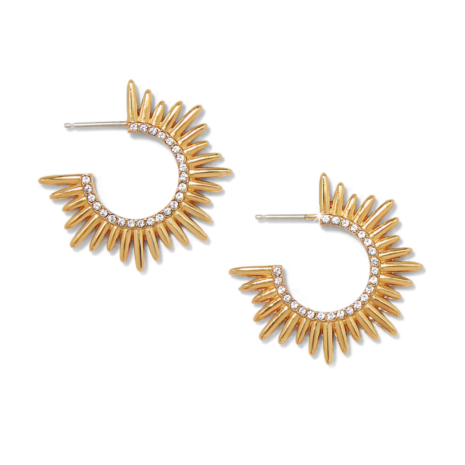 Solara Hoop Earrings - Image 3
