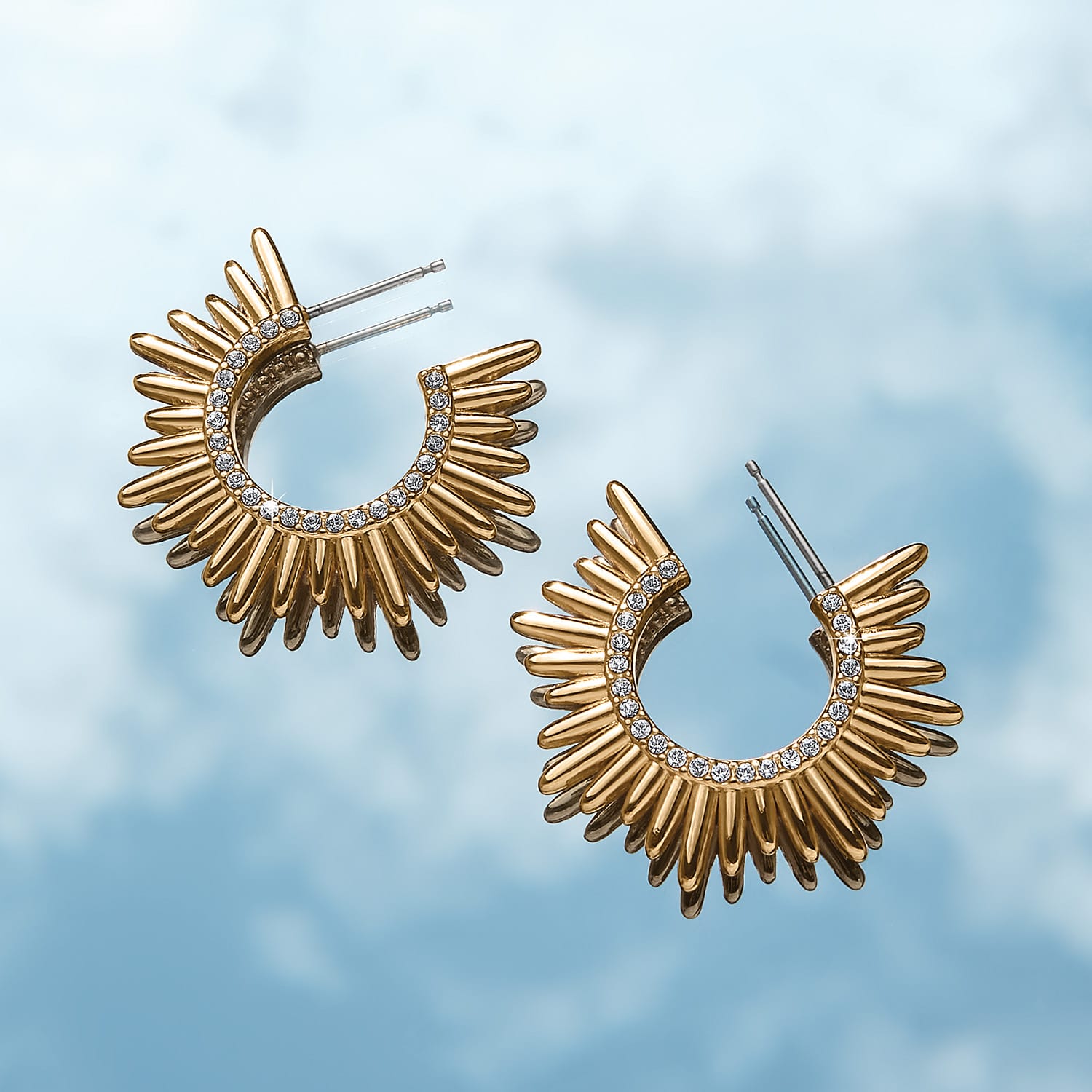Solara Hoop Earrings - Image 6