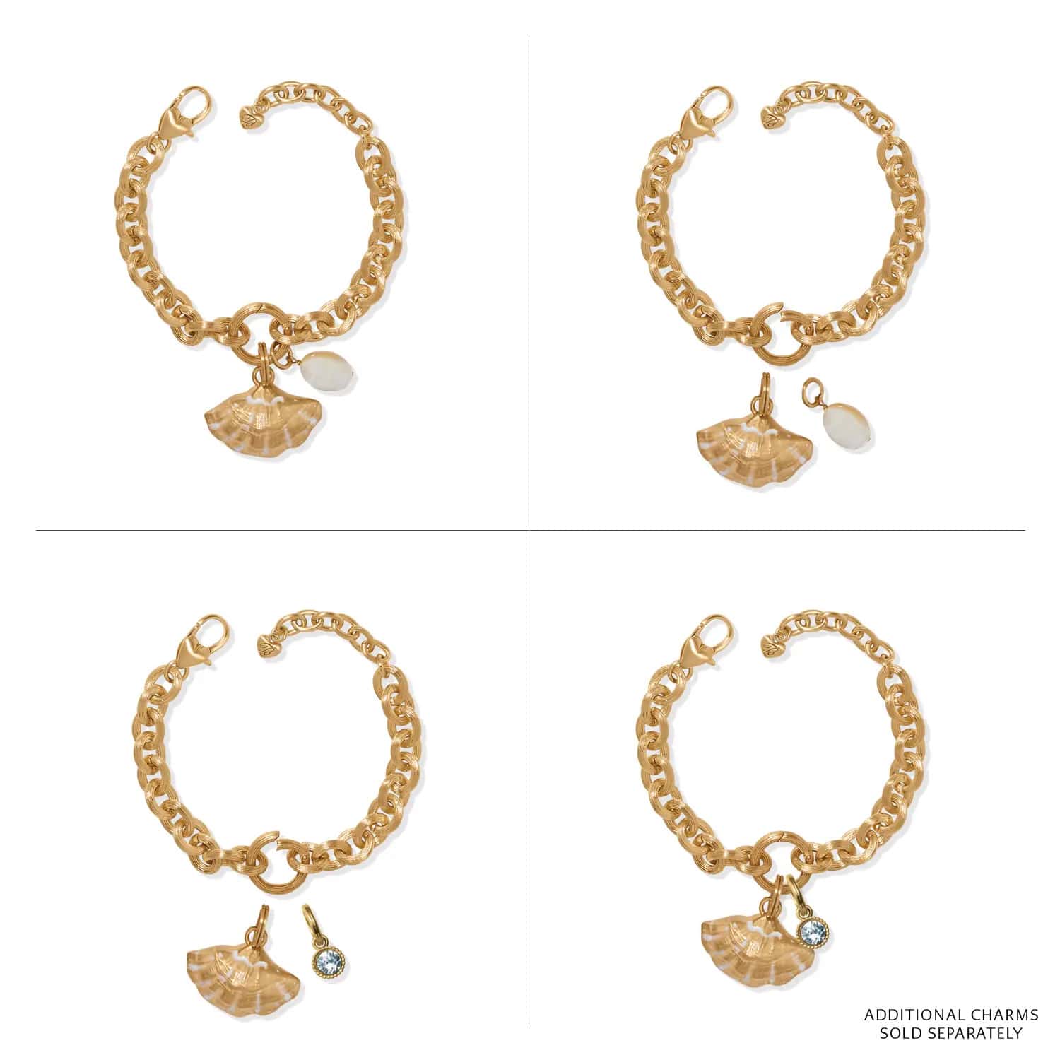 Solstice Shell Charm Bracelet - Image 4