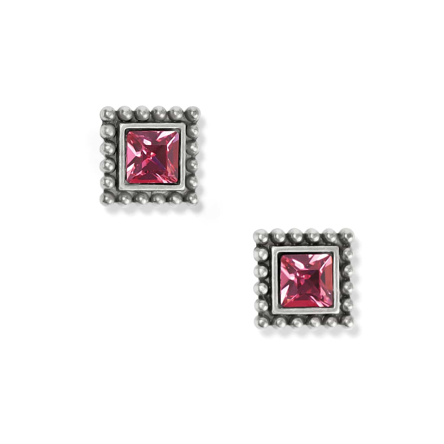 Sparkle Square Mini Post Earrings - Image 12