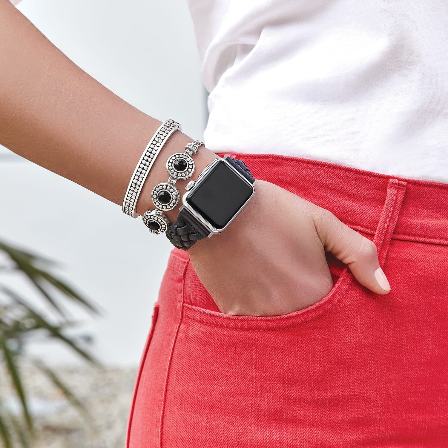 Sutton Braided Leather Watch Band - Image 29