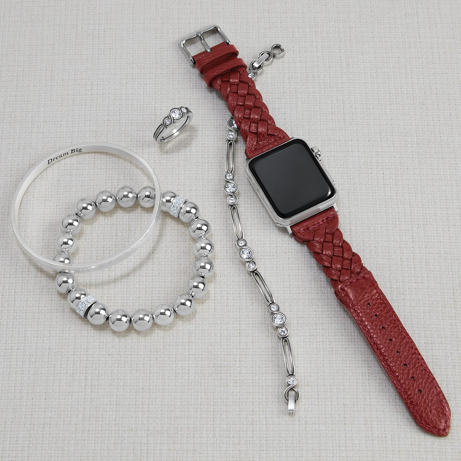 Sutton Braided Leather Watch Band - Image 16