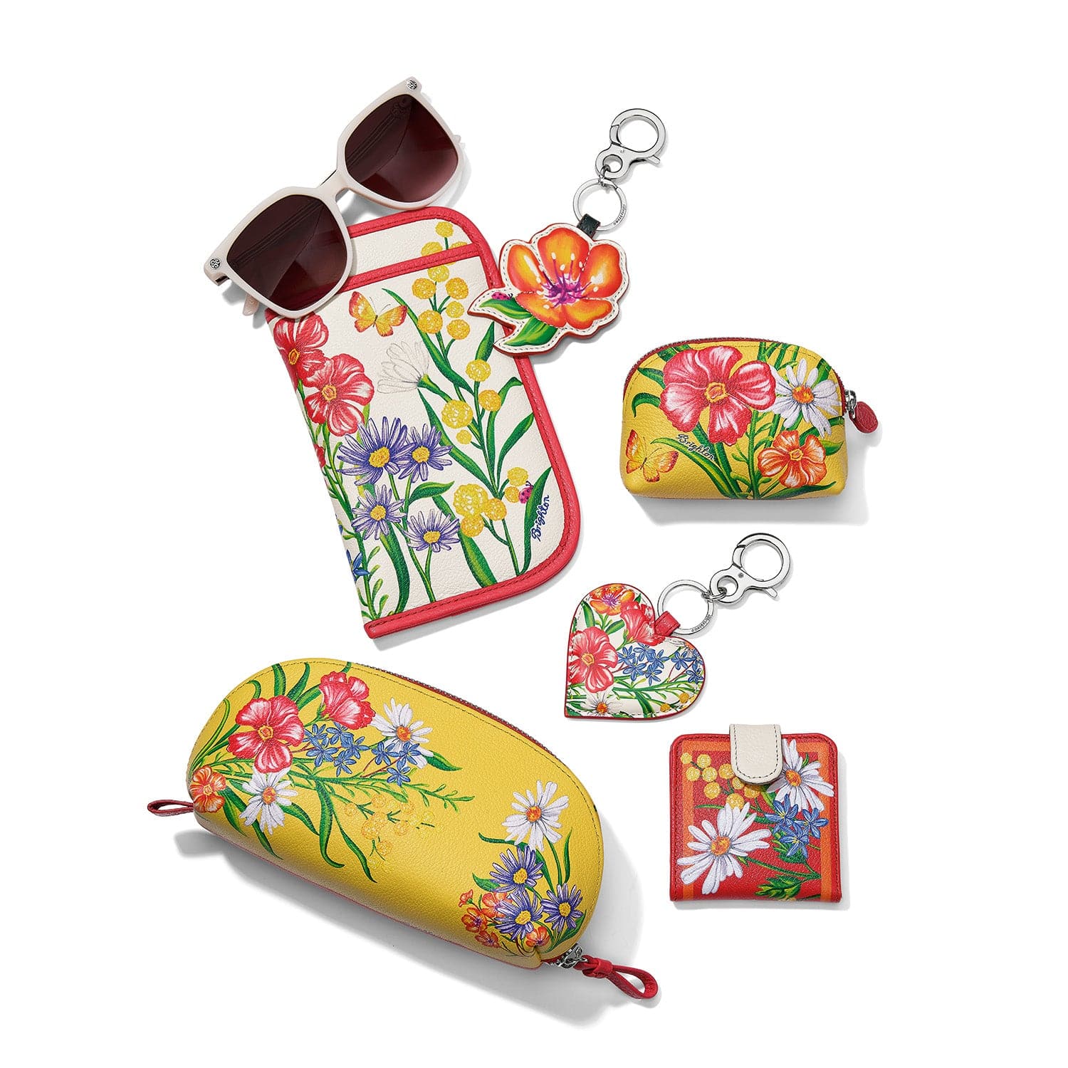 Sydney Flower Handbag Fob - Image 3
