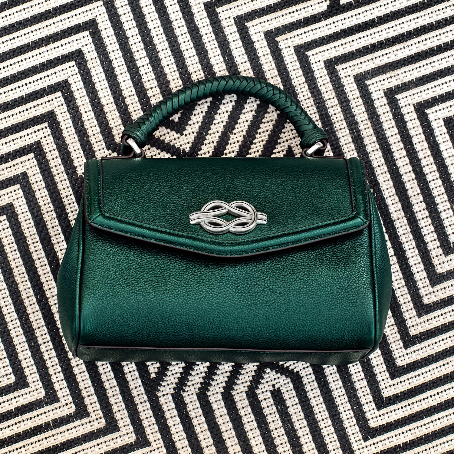 Tatum Small Flap Satchel - Image 8