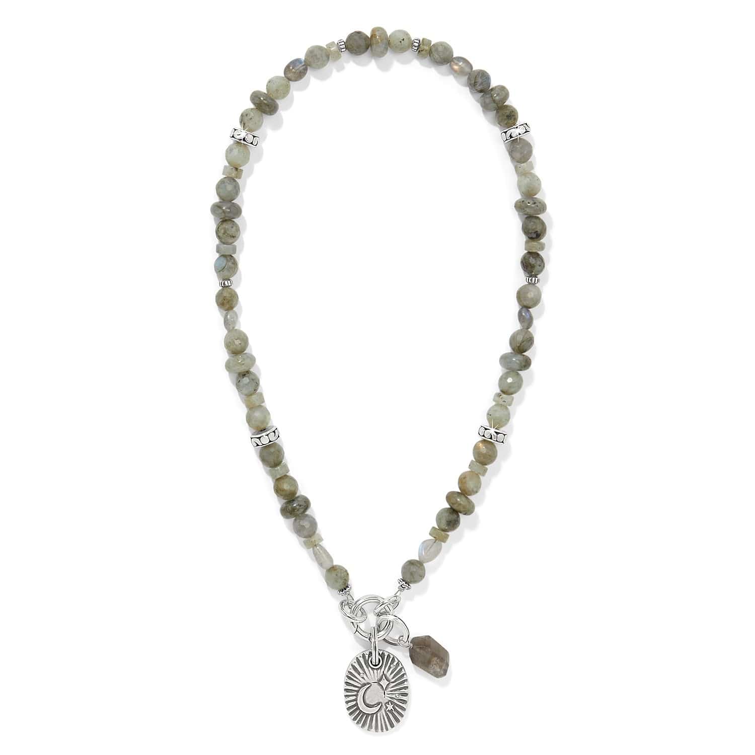 Token Charm Labradorite Necklace - Image 3