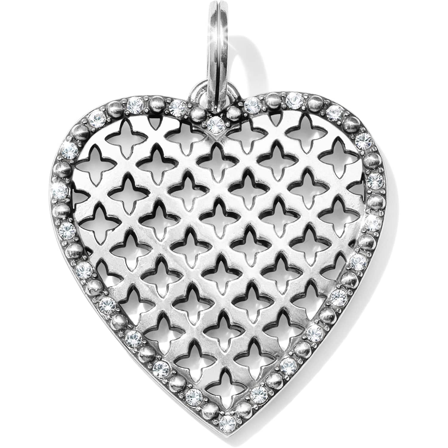 Trellis Heart Short Necklace - Image 2