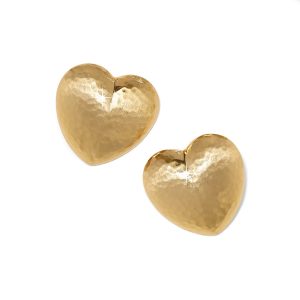 Trianon Heart Small Post Earrings