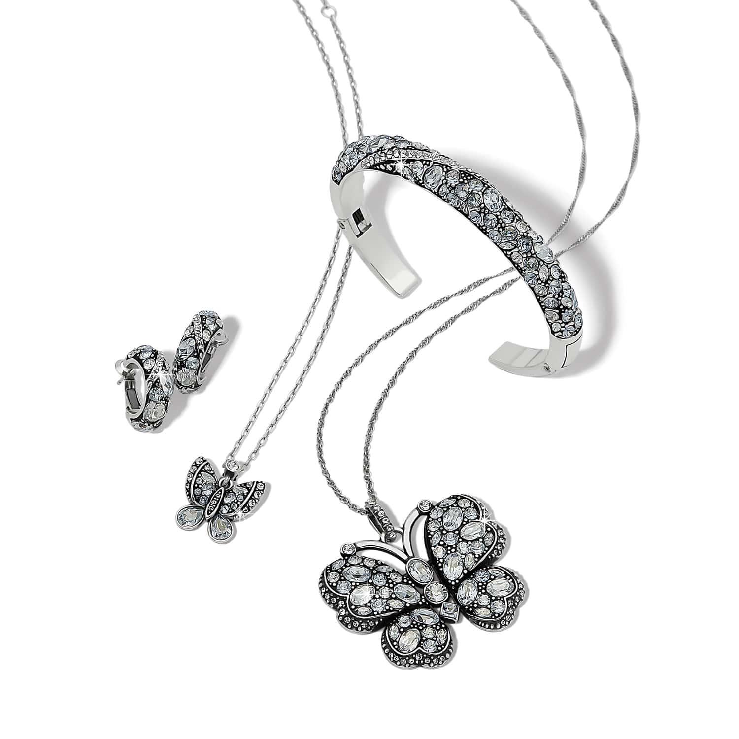 Trust Your Journey Double Hinged Bangle - Image 3