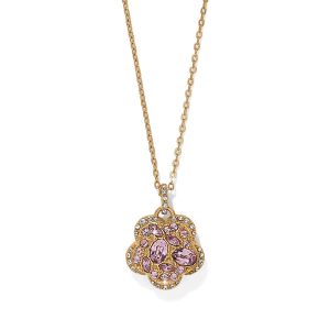 Trust Your Journey Flower Necklace