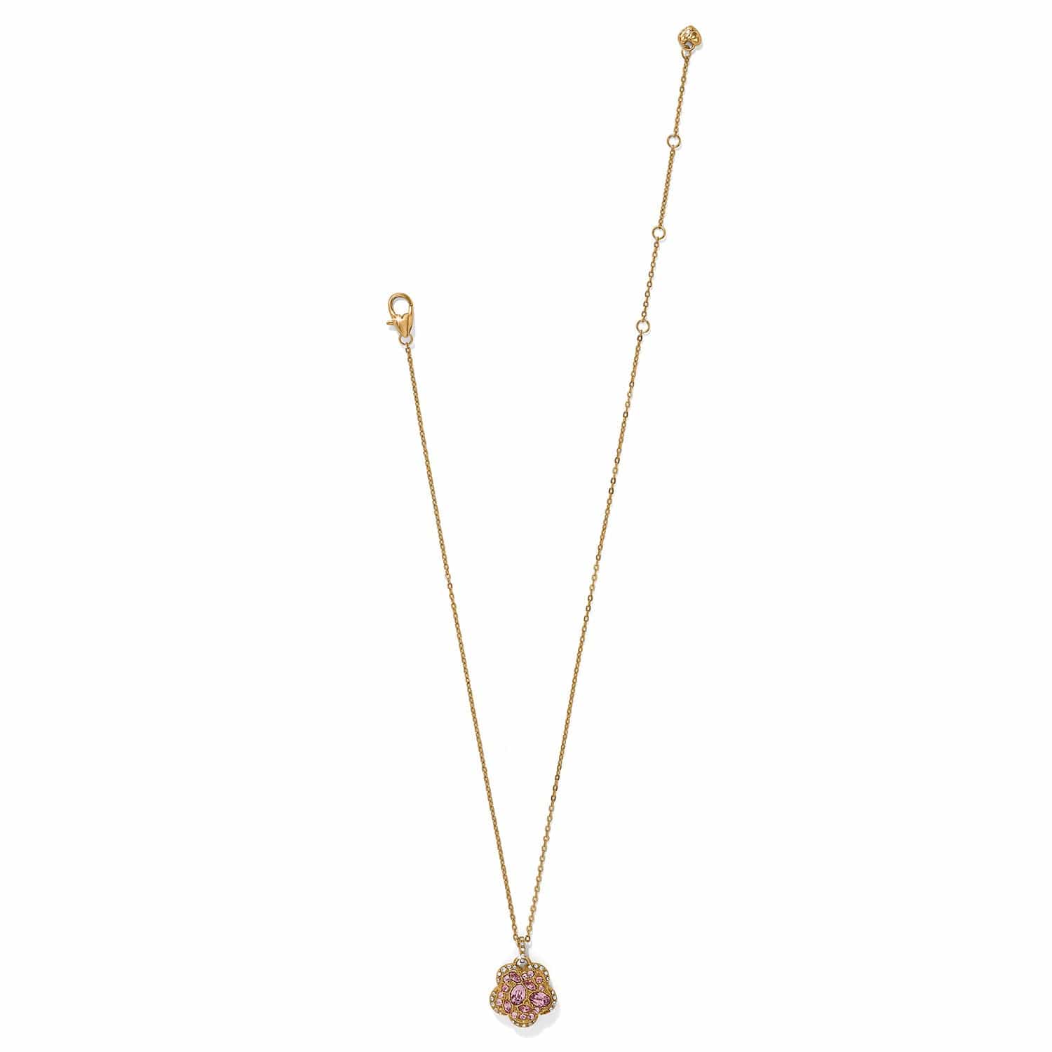 Trust Your Journey Flower Necklace - Image 3