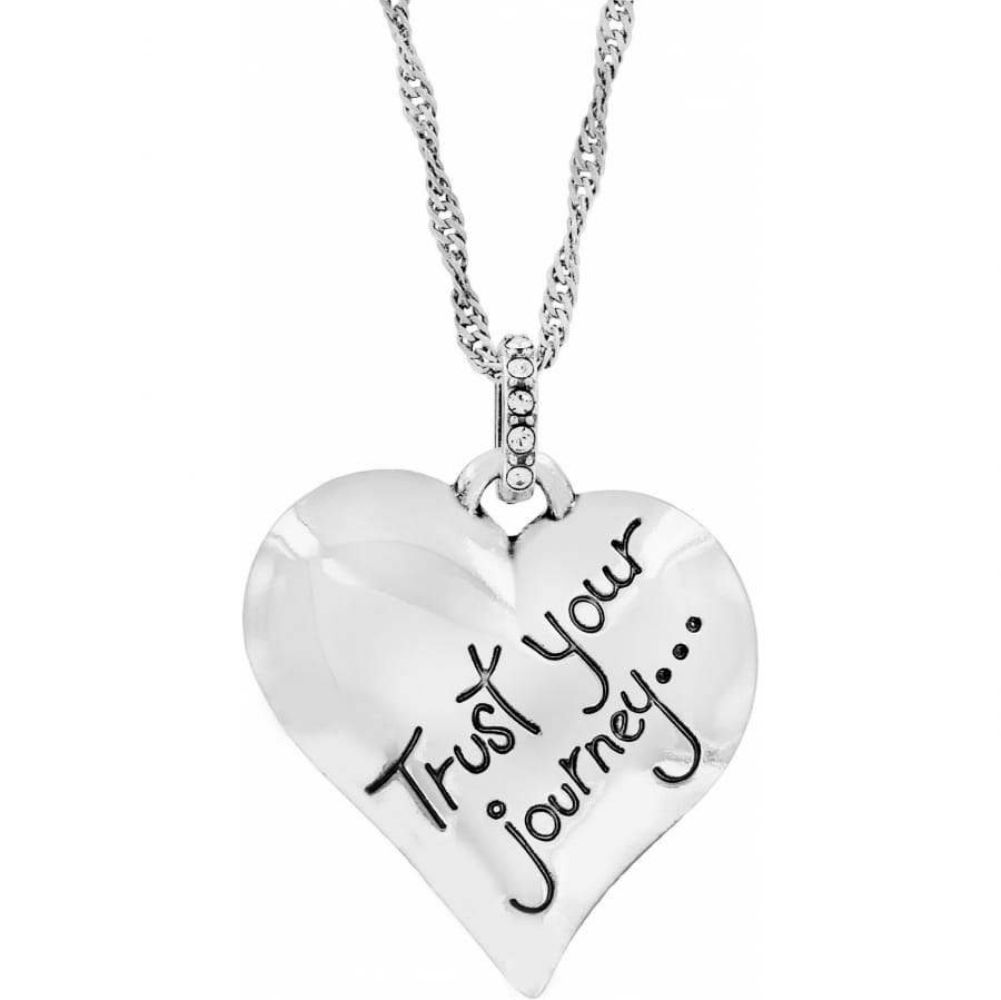 Trust Your Journey Heart Necklace - Image 9