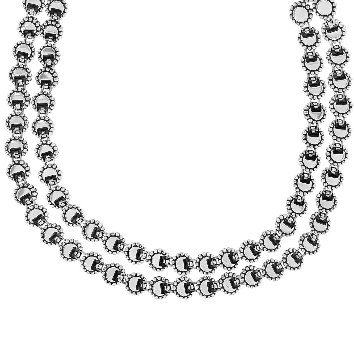 Twinkle Double Link Necklace - Image 2