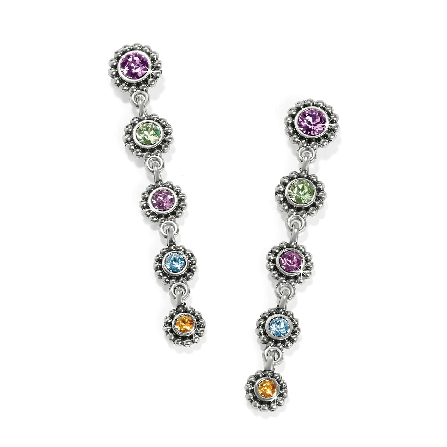 Twinkle Drops Post Drop Earrings - Image 3