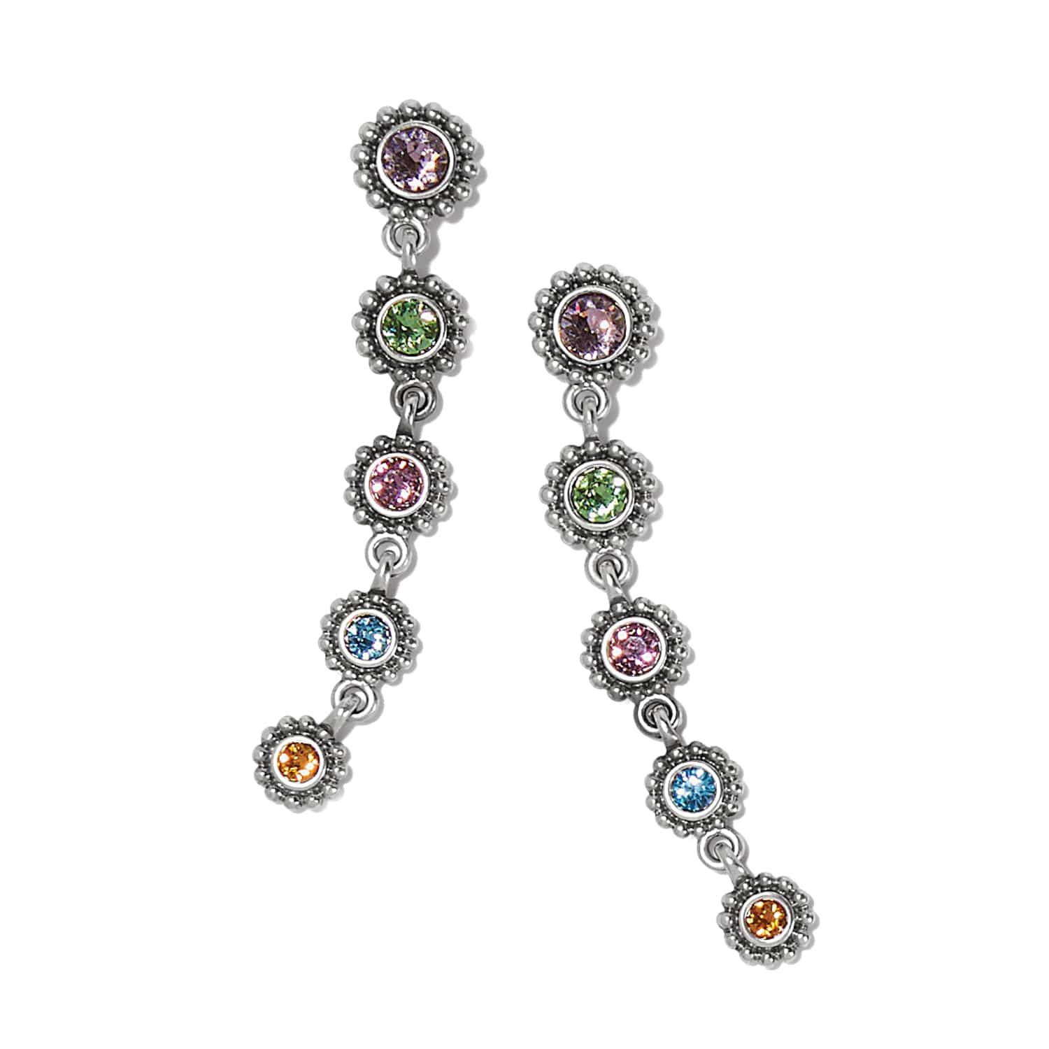 Twinkle Drops Post Drop Earrings - Image 4