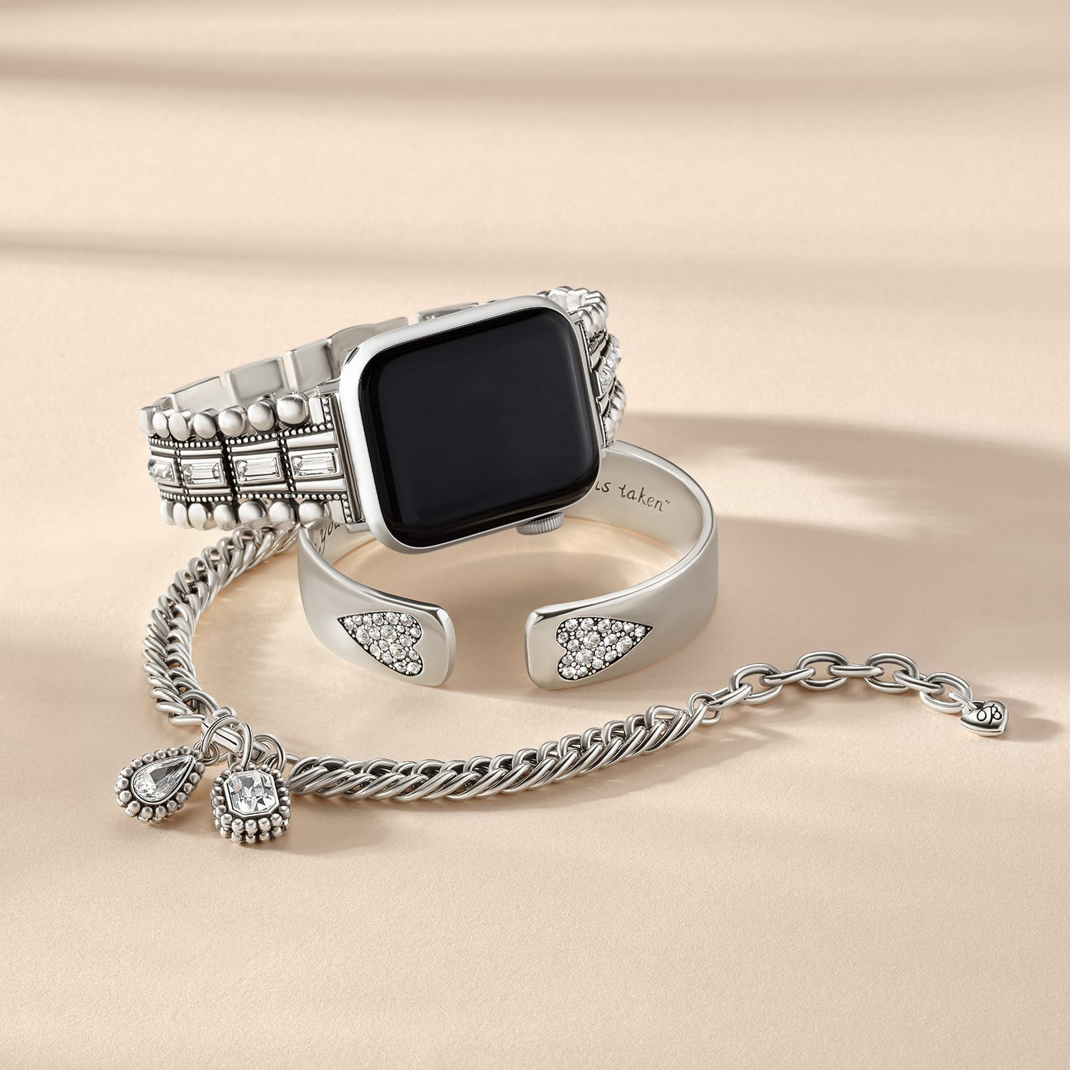 Twinkle Luxe Charm Link Bracelet - Image 7