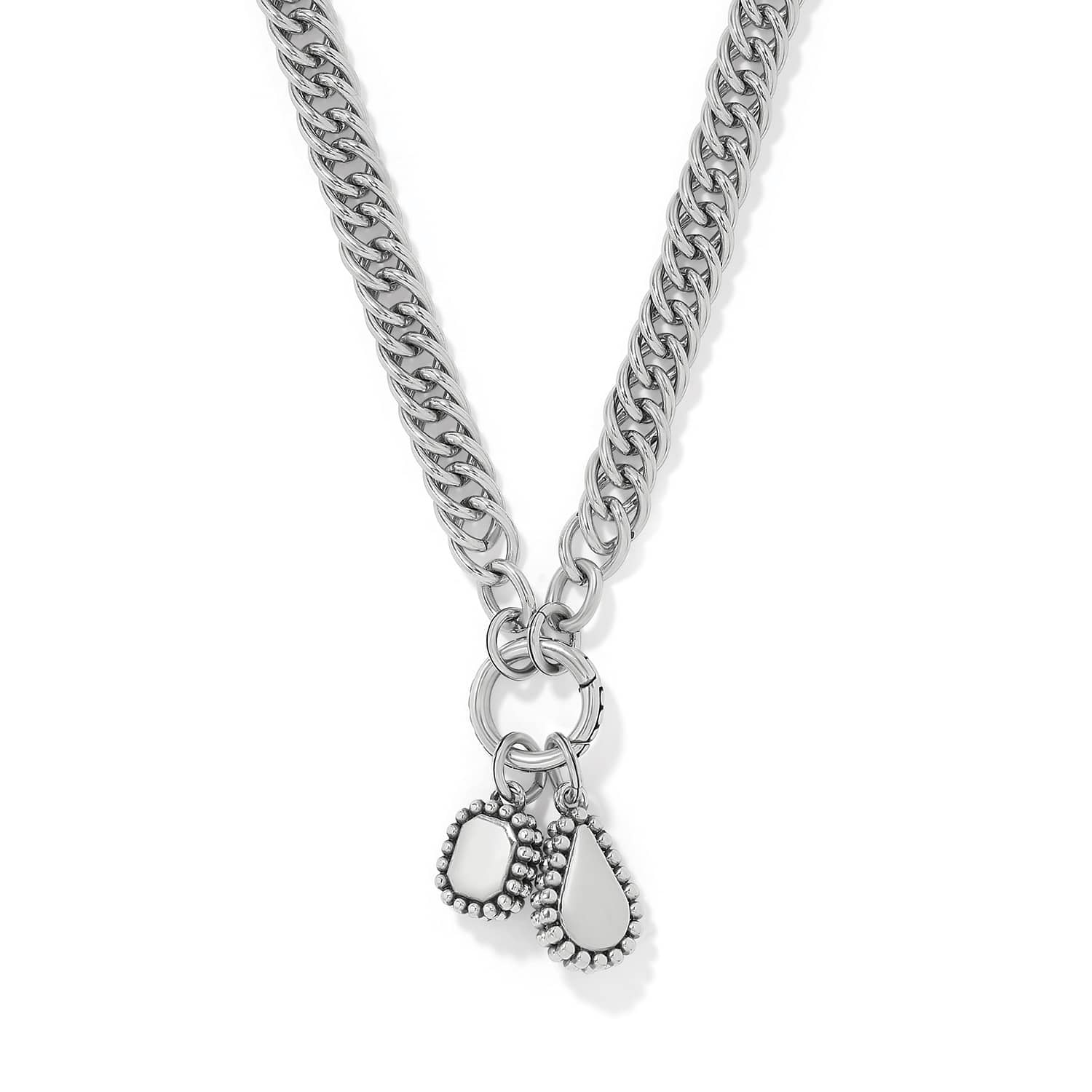 Twinkle Luxe Charm Link Necklace - Image 2