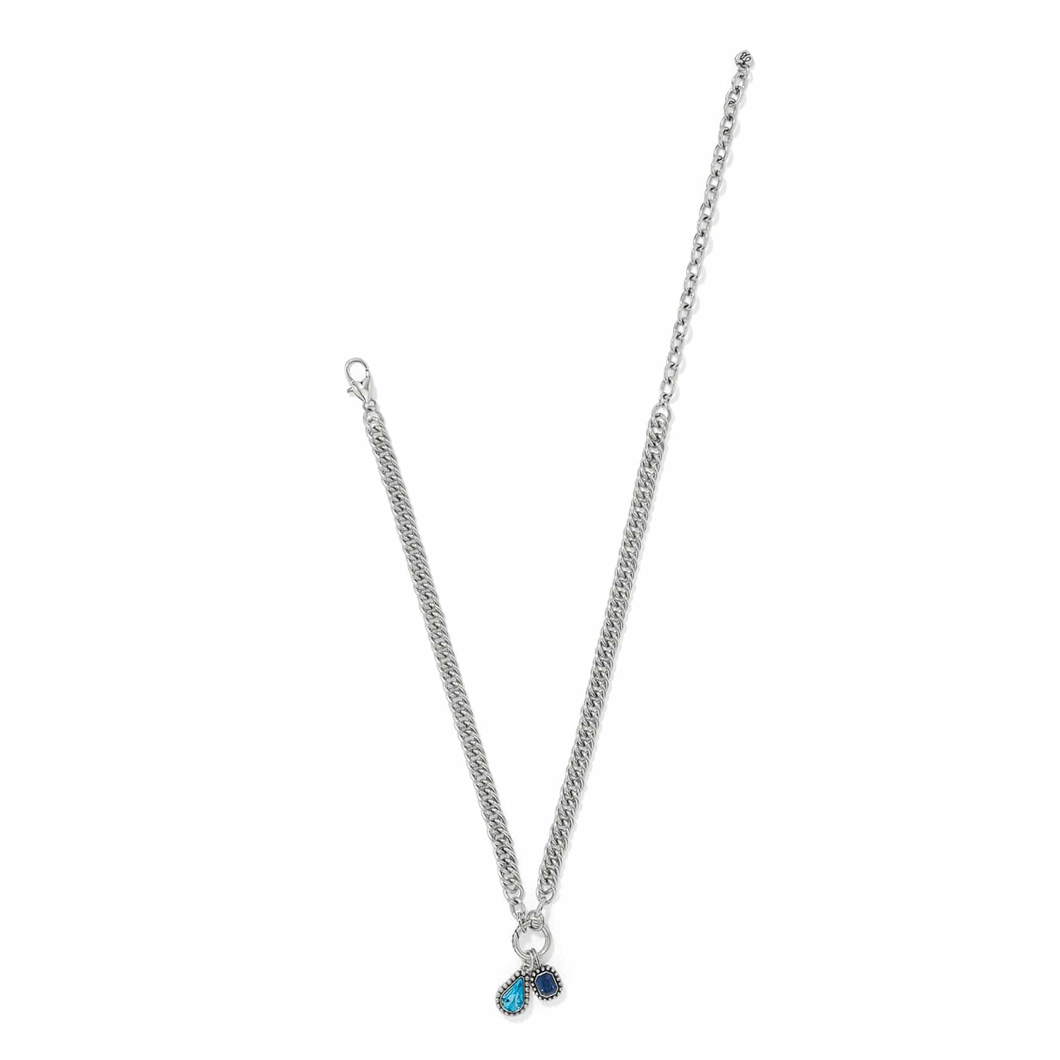 Twinkle Luxe Charm Link Necklace - Image 3