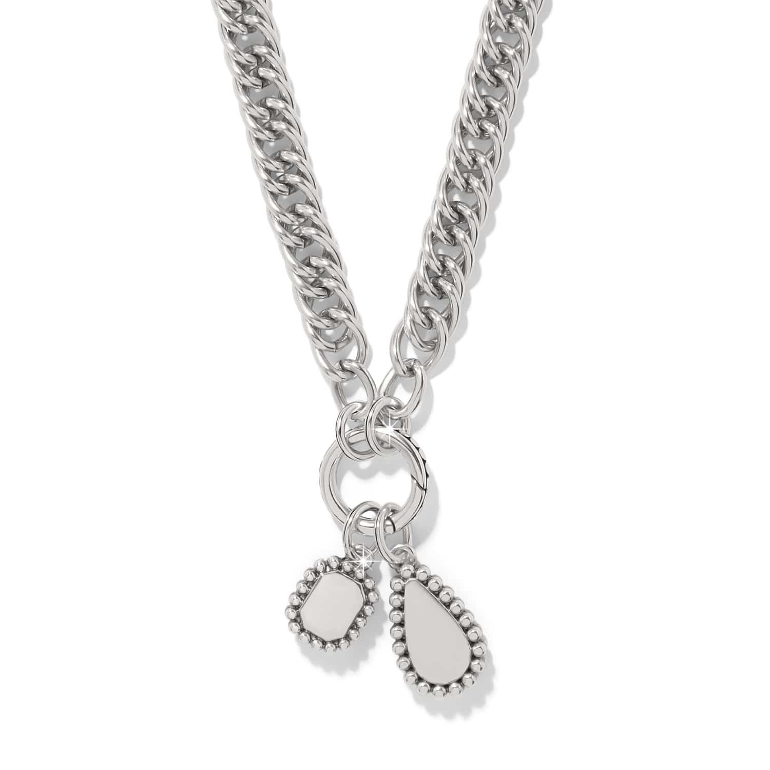 Twinkle Luxe Charm Link Necklace - Image 8