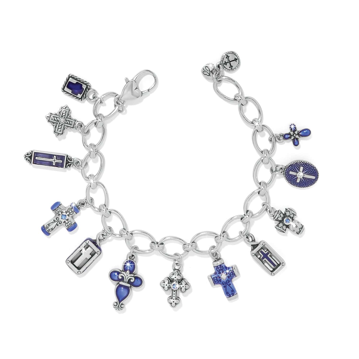 Unity Cross Charm Bracelet