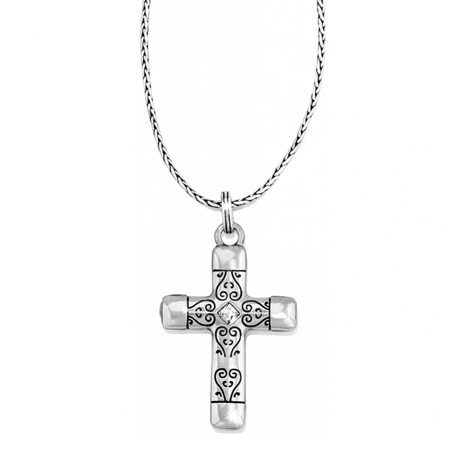Venezia Cross Reversible Necklace - Image 2
