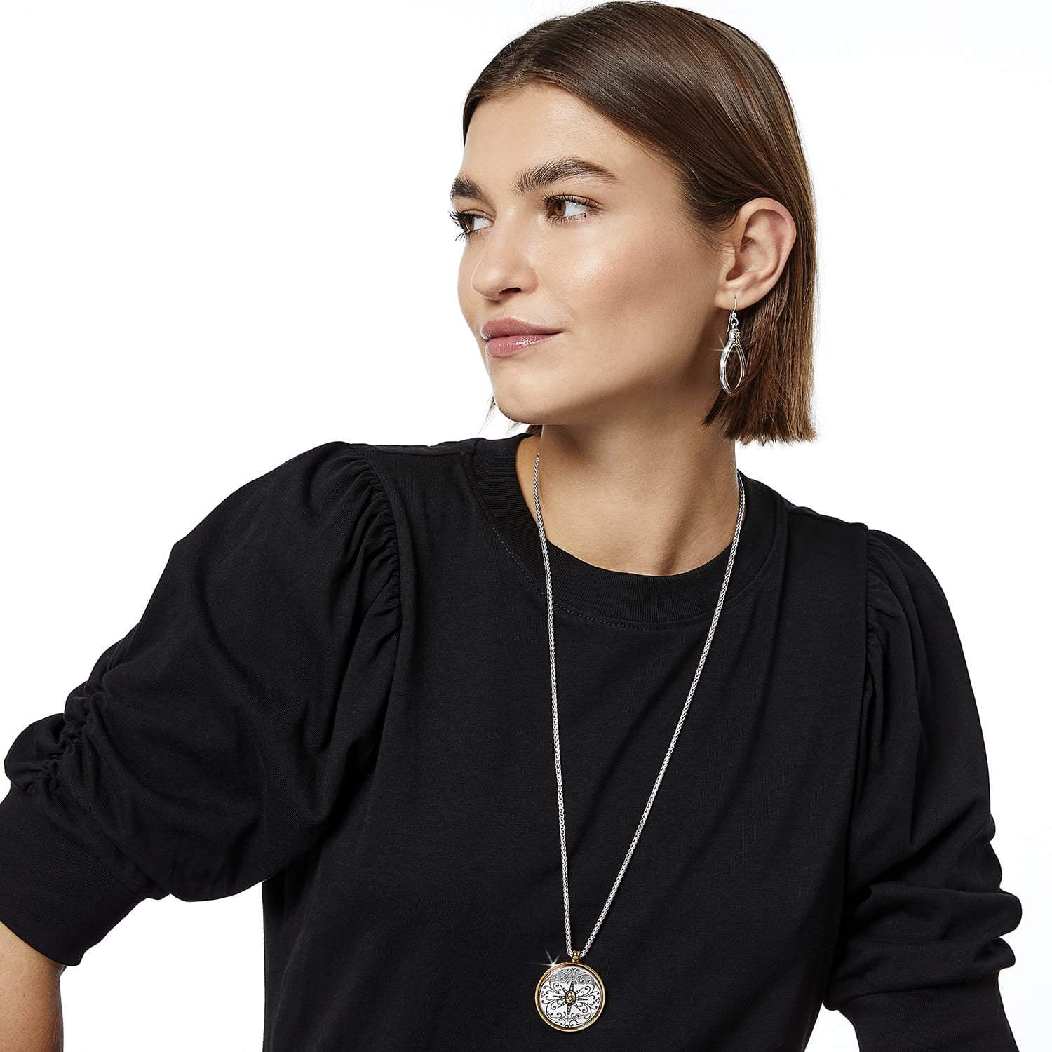 Venezia Long Pendant Necklace - Image 4